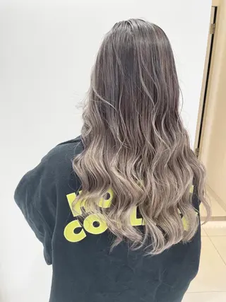 ロング カラー 新規限定カット無料 クーポン有り【桂口】のヘアスタイル