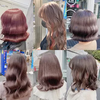 ミディアム 柔らかカラー/ レイヤーYUTO🧋のヘアスタイル