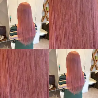 ロング カラー ELLE&SALLY 石野のヘアスタイル