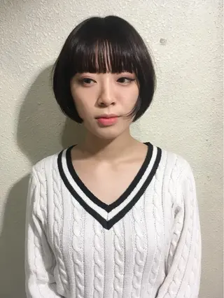 ショート ヨナイ チヒロのヘアスタイル