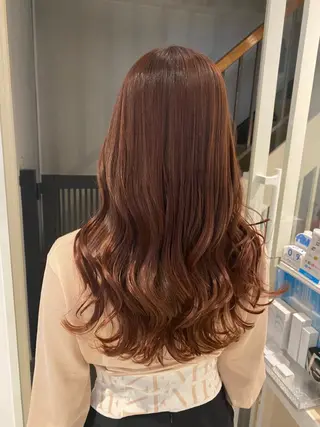 ロング カラー 🌈評価No.1🌈 艶髪カラー❌エクステのヘアスタイル