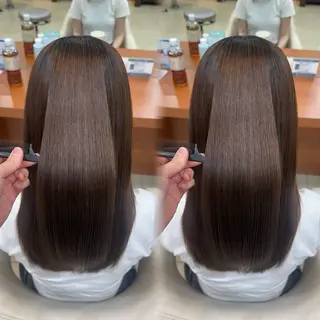 ロング Ash小岩 / tomona𝜗𝜚のヘアスタイル