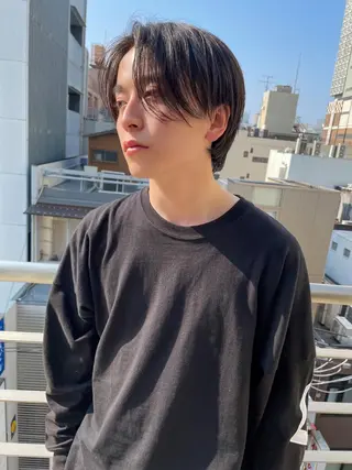 ショート オカモト ミユウのヘアスタイル