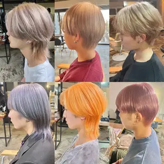 メンズ La fith hair ray所属・メンズ/パーマ/ ブリーチ/KAITOのヘアスタイル