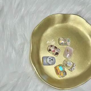 ネイル mily_harajuku所属・韓国ネイル☁️ haruna🌛のネイルデザイン