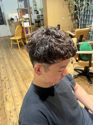 ショート メンズ カット/パーマモデル 募集🩵　yukaのヘアスタイル