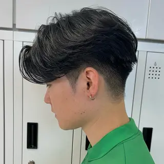 ショート メンズ ハイトーン/パーマ/ メンズ / 櫻本🌐のヘアスタイル