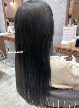 カラー 韓国ヘア/透明感 カラー/金子 愛優のヘアスタイル