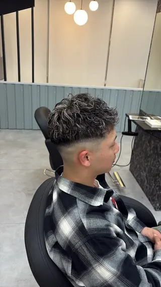 メンズ 善財 康葵のヘアスタイル