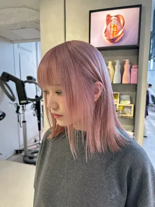 カラー ハイトーン特化 pepe🎀のヘアスタイル