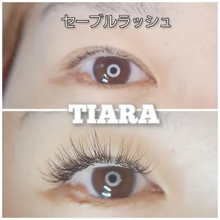 マツエク・マツパ 💡次世代LED -TIARA💡のマツエク・マツパデザイン