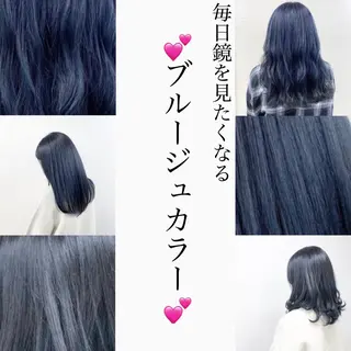 ロング I S所属・🌿透明感カラー 縮毛矯正✨かずきのヘアスタイル