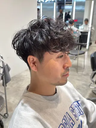 ショート パーマ fifth 児玉達哉 当日予約🙆のヘアスタイル