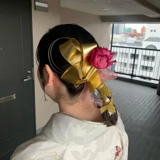 ミディアム chouette/ 根本優希のヘアスタイル