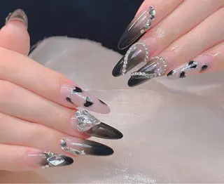 ネイル ETERNA Nail 銀座店【パラジェル/フィルイン/チップ長さだし/マグネット/ニュアンス】所属・ア カリのネイルデザイン