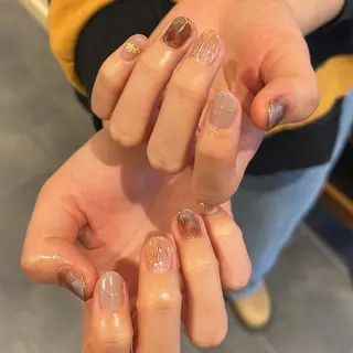 ネイル 鈴木 里奈のネイルデザイン