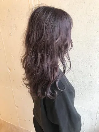 ロング フジサキ ケンのヘアスタイル