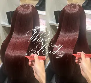 ロング 新宿♡暖色カラー/ エクステ/スズ🍒のヘアスタイル