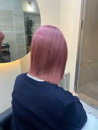 ミディアム カラー 「似合わせ/髪質改善 《ワタル》」のヘアスタイル