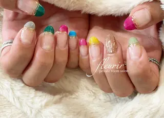 ネイル フルリール 【プライベートサロンのネイルデザイン