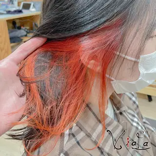 セミロング カラー ViaLa Hair 🌈すずきたくむ✂︎のヘアスタイル