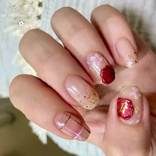 ネイル ﾈｲﾙｻﾛﾝ Bellefleurのネイルデザイン