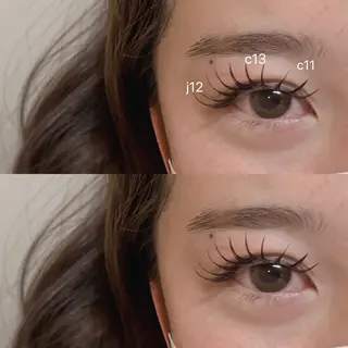 マツエク・マツパ 𝑻𝑶𝑴𝑰 𝑹𝑰𝑰🤍🐈のマツエク・マツパデザイン