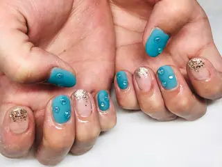 ネイル いちじゅう あおいのネイルデザイン