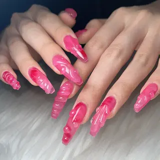 ネイル 🐕‍🦺Yappy 💗A-tanのネイルデザイン