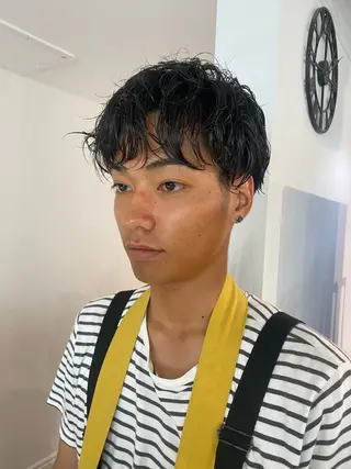 ショート ちばた/レイヤー 似合わせ/大阪中津のヘアスタイル