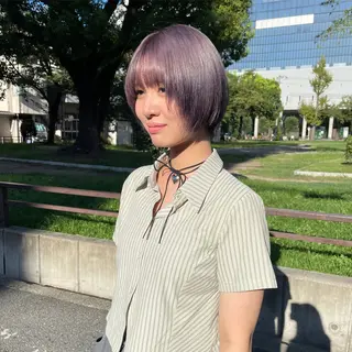 ショート fubuki🪷 似合わせカットカラーのヘアスタイル