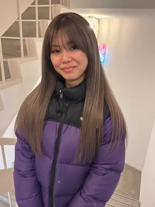 ロング カラー GO TO DAY SHAIRE SALON SHIBUYA SOL所属・半個室サロン 早坂僚太のヘアスタイル