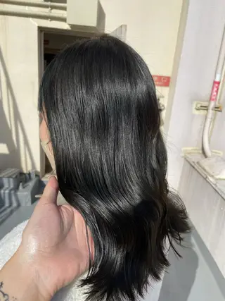 セミロング カラー ボブ美容師 /馬場 翼のヘアスタイル