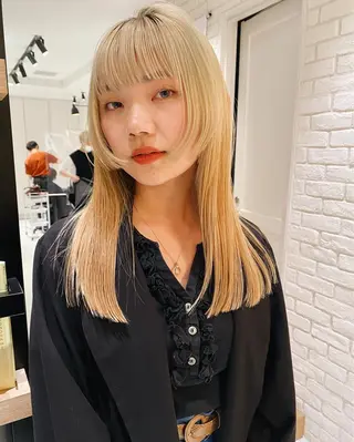 ロング カラー 🍸nana/透明感 カラー/レイヤー✨のヘアスタイル