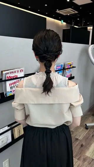 ヘアアレンジ ♡ktwoかな /透明感カラーのヘアスタイル