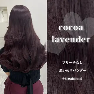 ロング カラー 韓国風艶髪🎀 透明感カラー🤍のヘアスタイル