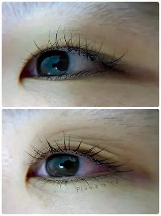 マツエク・マツパ Plume micoのマツエク・マツパデザイン