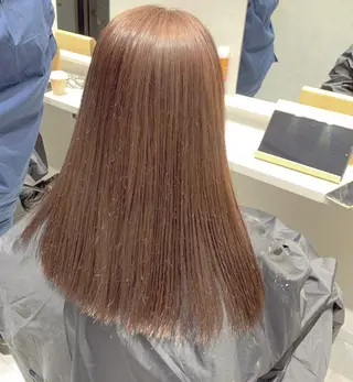 ロング カラー ブリーチソムリエ認定 梅田茶屋町Eir辻のヘアスタイル