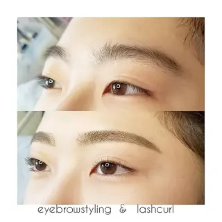 マツエク・マツパ U_la所属・U_la [ウーラ] 片岡の眉毛・アイブロウイメージ