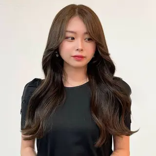 カラー 透明感ワンカラー梅田 ダブルカラー/川上のヘアスタイル