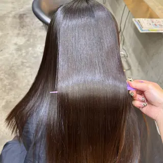 セミロング 韓国レイヤー/髪質 改善🎀ちなみのヘアスタイル