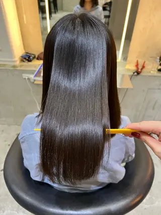 ミディアム 髪質改善/ボブ/ ハイトーン❣️yuiのヘアスタイル