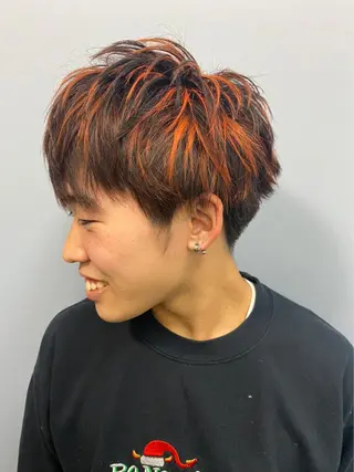 カラー 韓国ヘア⭐️石原 宏武⭐️のヘアスタイル