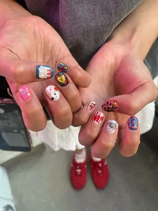 ネイル .unff所属・hana (..)個 性派/メンズネイル◎のネイルデザイン