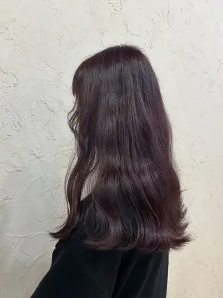 ロング カラー BOOBEE所属・植吉 琉月のヘアスタイル