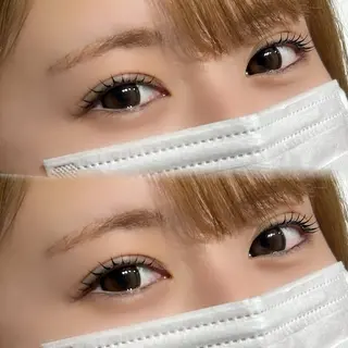 マツエク・マツパ CreBiA かえで❤️❤️のマツエク・マツパデザイン