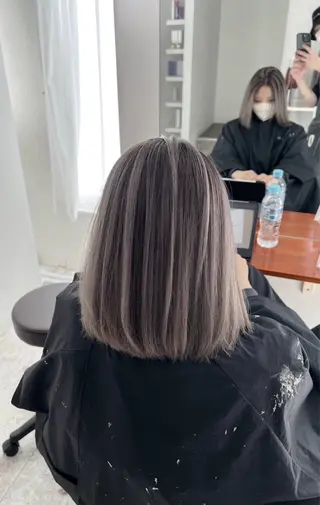 ミディアム カラー ROBIN所属・指名数No.1 /NAOYAのヘアスタイル