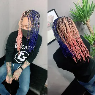 ロング ヘアアレンジ SPINEL Sawaのヘアスタイル