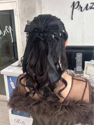 ミディアム ヘアアレンジ 🎀 YURI 🎀 ヘアアレンジ  原宿のヘアスタイル