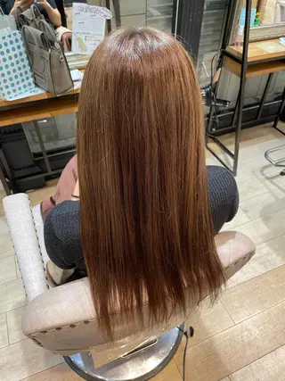 ロング カラー 片平 帆香のヘアスタイル
